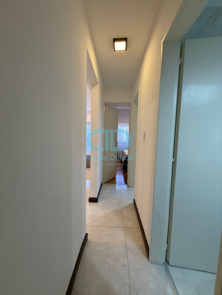 VENTA 3 AMBIENTES CON BALCON CORRIDO
