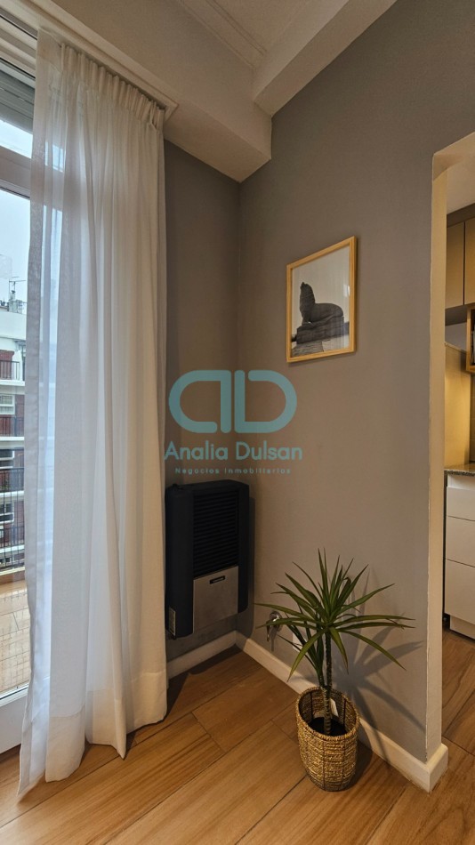 VENTA UN AMBIENTE CON BALCON TERRAZA