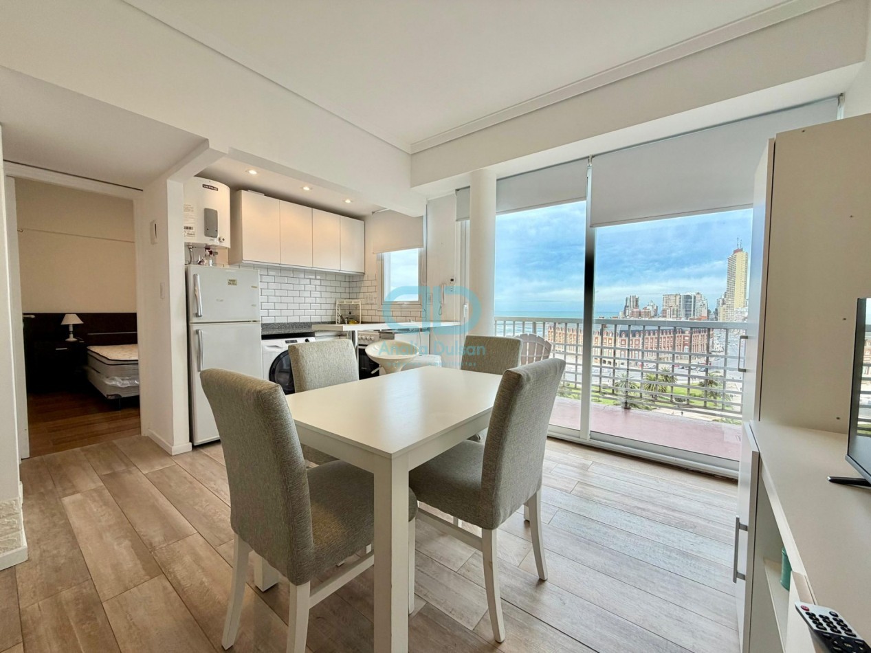VENTA DOS AMBIENTES CON BALCON TERRAZA