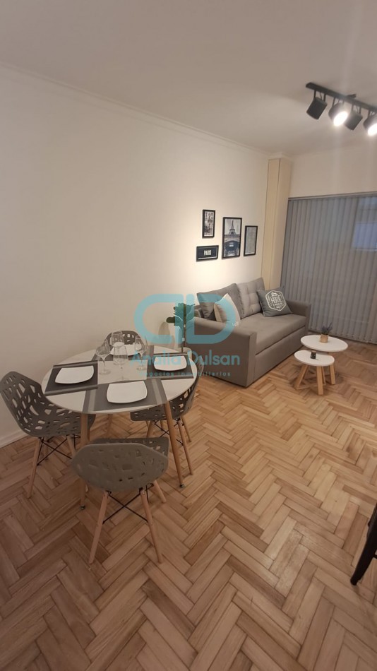VENTA 2 AMBIENTES CON PATIO Y BALCON