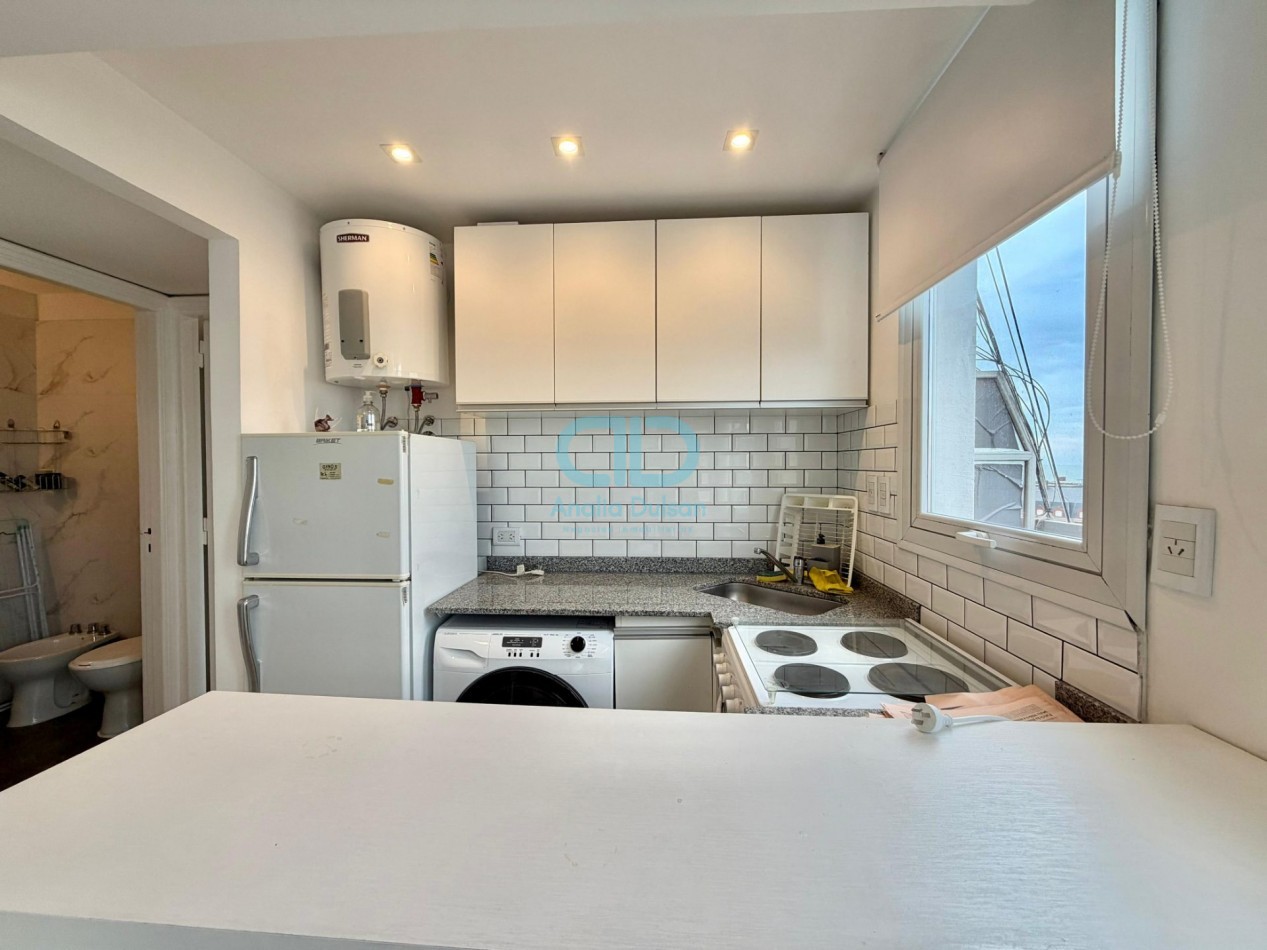 VENTA DOS AMBIENTES CON BALCON TERRAZA