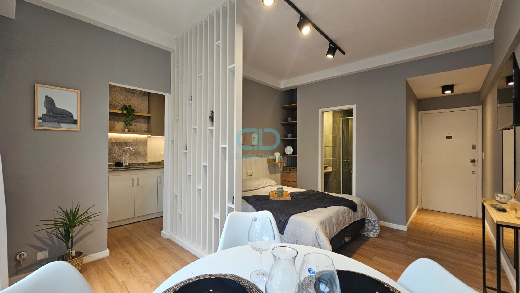 VENTA UN AMBIENTE CON BALCON TERRAZA