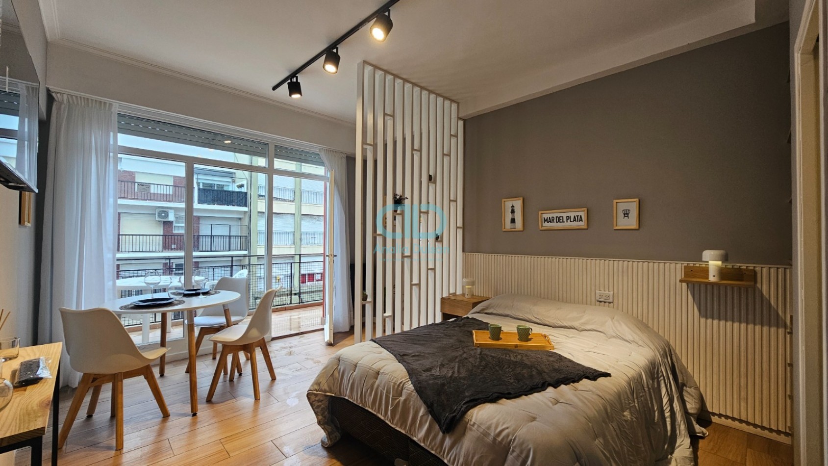 VENTA UN AMBIENTE CON BALCON TERRAZA