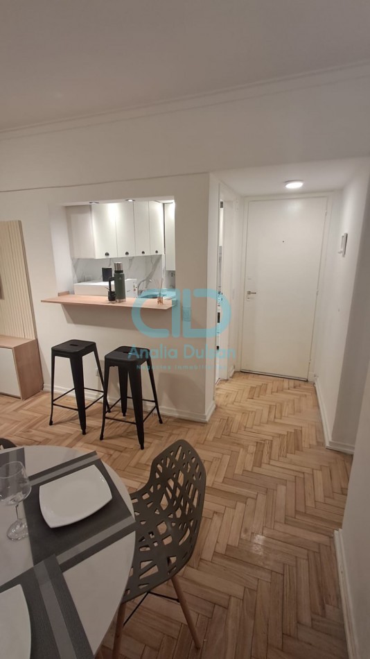 VENTA 2 AMBIENTES CON PATIO Y BALCON