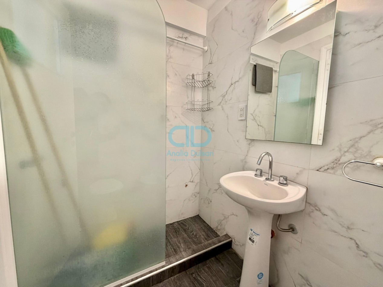 VENTA DOS AMBIENTES CON BALCON TERRAZA